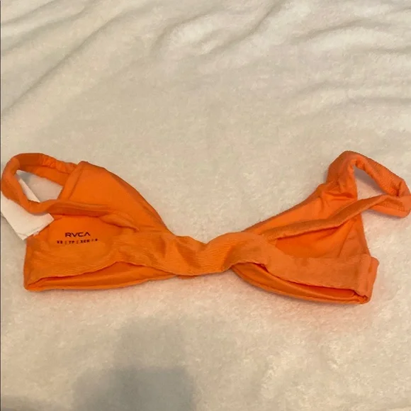 RVCA Orange Bikini Top - Picture 6 of 6